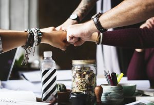 Teamwork Fistbump