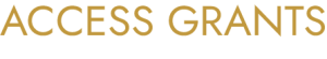Access Grantsgold White Long Form Logo