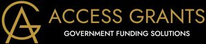 Access Grants Side Gold White On Black