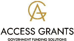 Access grants top black black capitals transparent.gif